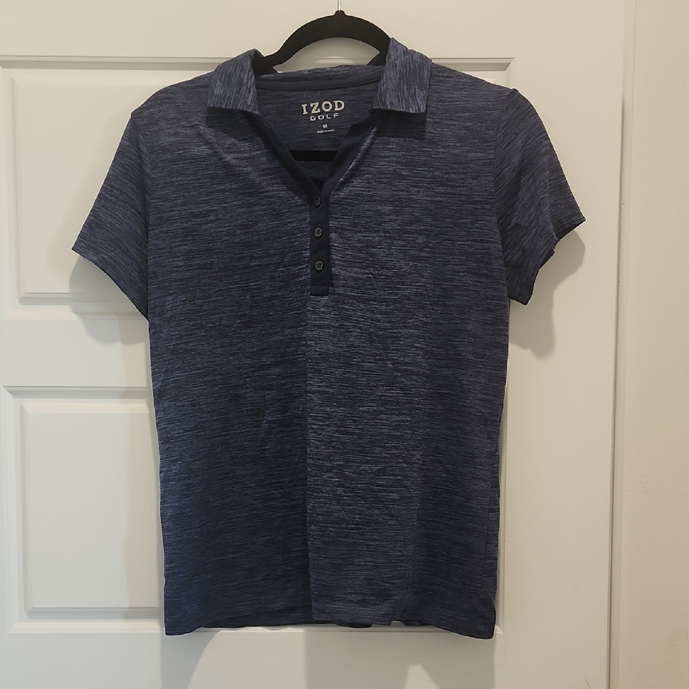 IZOD women's Navy golf Polo Shirt